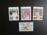 LAOS OLIMPIADA SERIE=MNH=5, Nestampilat