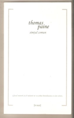 Thomas Paine-Simtul Comun foto