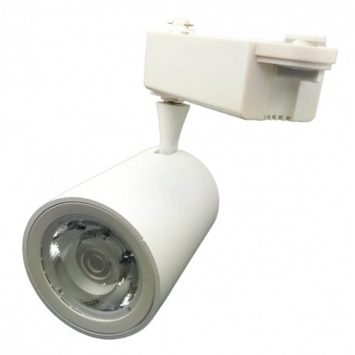 Spot Led pe Sina Alb 30W 6000K Lumina Rece foto