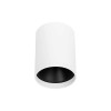 Spot aplicat Versa GU10 IP20, alb+negru, Metsan