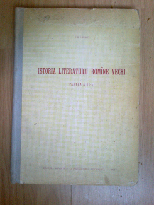 n8 Istoria Literaturii Romane Vechi - I. D. Laudat ( partea a II a)