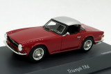 Schuco ProR Triumph TR6 mounted hardtop ( Burgundy ) 1976 1:43, Volkswagen