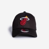 Șapcă de baschet NBA - New Era - Miami Heat Negru Adulți