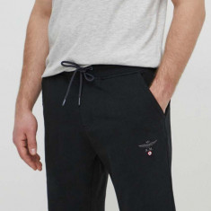 Aeronautica Militare pantaloni scurti barbati, culoarea negru