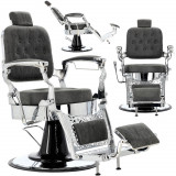 Scaun de frizerie Lesos Barberking hidraulic pentru salonul de coafură barbershop