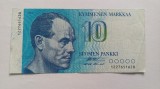 Finlanda -10 Markkaa 1986