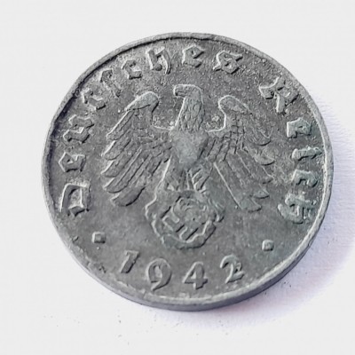 Germania Nazista 1 reichspfennig 1942 B (Viena) foto