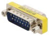 Conector D-Sub 15 Pin Tată-Tată CONNFLY Adaptor Gender Changer UNC4-40
