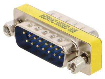 Conector D-Sub 15 Pin Tată-Tată foto