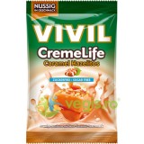 Bomboane Cremoase cu Caramel si Alune fara Zahar 110g