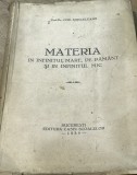 0001R Materia 1930 Bucuresti