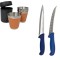 Set 2 cutite profesionale de macelarie, otel inoxidabil, Germany Steel, Cadou