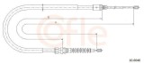 Cablu frana de parcare Peugeot 308 Sw I Motor 1.4 16V, 1.6 16V, 1.6 HDi, 1.6 THP 16V, 2.0 HDi, parte montare spate stanga, spate dreapta, lungime