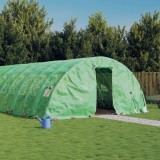 Seră cu cadru din oțel, verde, 30 m&sup2;, 6x5x2,3 m