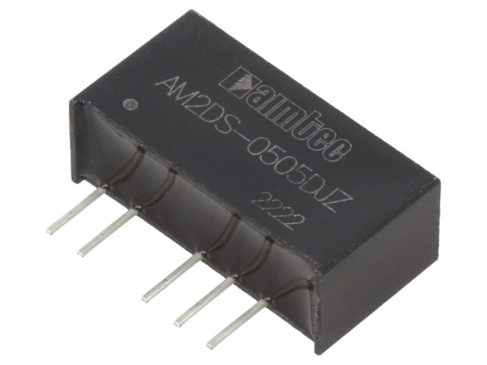 Convertor DC/DC 2W 5V -5V SIP7
