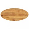 VidaXL Blat de masă oval, 110x50x2,5 cm, lemn masiv de mango 370863