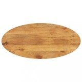 vidaXL Blat de masă oval, 110x50x2,5 cm, lemn masiv de mango