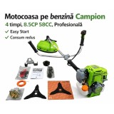 Cumpara ieftin Motocoasa pe benzina Campion, 4 timpi, 8.5CP 58CC, Profesionala, Easy Start, Consum redus