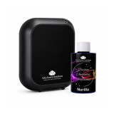 Cumpara ieftin Pachet Promo: 10Q Aroma Eco Plus Negru + Rezerva Parfum Ambiental Profesional 100 g Nurilla