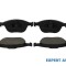 Set placute de frana fata Ford Fiesta 4 (1995-2002) [JA_, JB_]