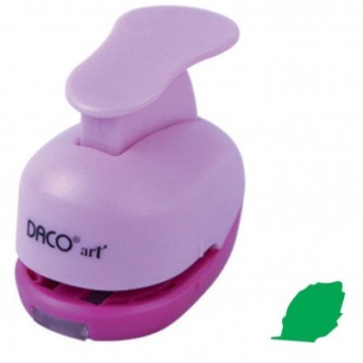 Perforator model frunza, diverse dimensiuni si culori - 2.5 cm - artar foto