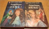 ANGELIQUE ET LE ROY, Anne &amp; Serge Golon, 2 Vol., Franceza, 1976, J&#039;Ai Lu, 376+338 p.