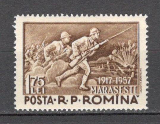 Romania.1957 40 ani luptele de la Marasesti XR.341