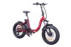 Bicicleta electrica Z-Tech ZT-89-C FATBIKE pliabila, motor 250W, 48V 13Ah, autonomie 60km - Rosu