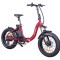Bicicleta electrica Z-Tech ZT-89-C FATBIKE pliabila, motor 250W, 48V 13Ah, autonomie 60km - Rosu