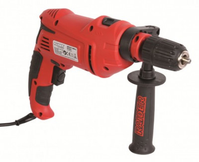 Raider Power Tools Masina de gaurit cu percutie 13 mm 750 W foto