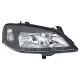 Far Opel Astra G (T98), 1998-08.2009, partea Dreapta, electric, tip bec H7+HB3, negru-silver, fara motoras, Depo