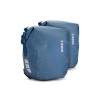 Genti bicicleta Thule Shield Pannier 13L Albastru, impermeabile IPX4, reflectorizante, montare usoara pe portbagaj