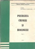 Cumpara ieftin Predarea Chimiei si Biologiei C Fichman 1971 Pedagogie Brosata 13x20 Psihologie Educatie