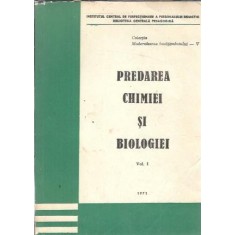 Predarea chimiei si biologiei I - C. Fichman