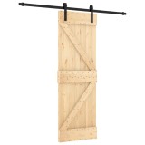 Cumpara ieftin Usa glisanta cu set de feronerie 70x210 cm, lemn masiv de pin