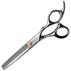 GEPARD Tăietoare de tuns pentru m&acirc;nă dreaptă, cu offset de 7,0 inch, pentru frizerie, linia Superior