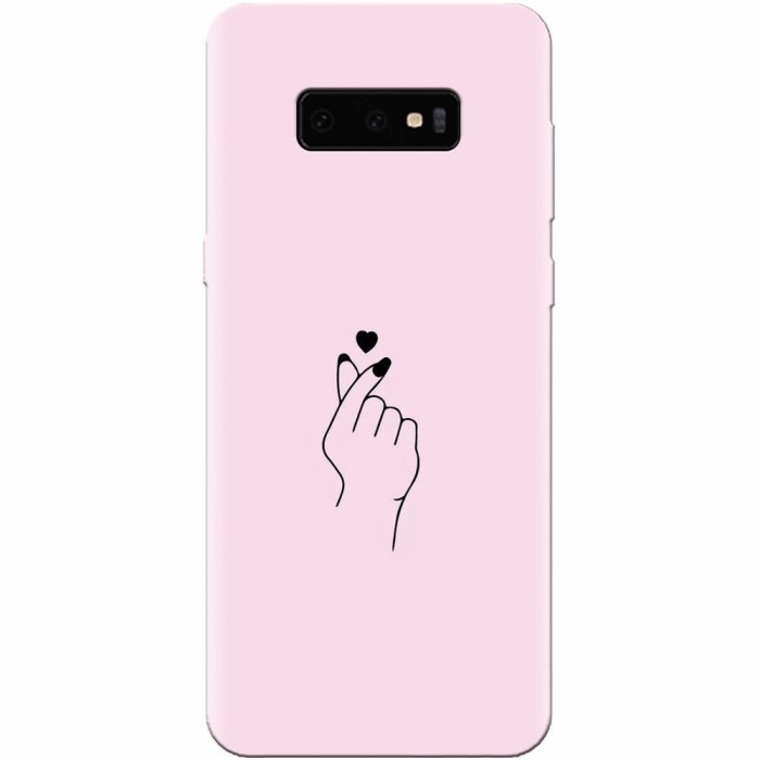 Husa silicon pentru Samsung Galaxy S10 Lite, Simple Love Husa silicon pentru Samsung Galaxy S10 Lite, Simple Love