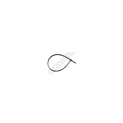COLIER CABLURI UNIVERSAL 5X370MM - NEGRU SET 100 BUC 61805 foto