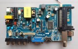 CV3663B-A24 / TFT220462 main board +smps NEI 24NE5000