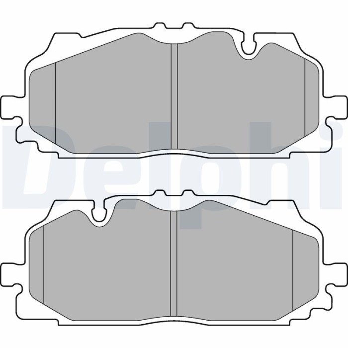 DELPHI LP3272 set placute frana,frana disc
