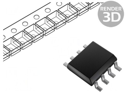 Memorie EEPROM 256kb SPI 32kx8bit 1,8-5,5V 10MHz foto