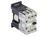 Contactor 2-polar NO 24VDC 10A pentru șină DIN