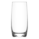Set 6 pahare pentru apa LAV Adora din sticla, 390 ml, 61x145 mm