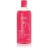 Ziaja Fruity Cranberry &amp; Wild Strawberry gel de dus hidratant 500 ml