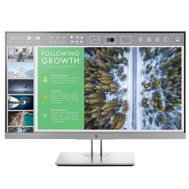 Monitor Second Hand, HP EliteDisplay E243, LED, Diagonala 24 inch, Frameless, Stare Foarte buna