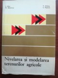 Nivelarea si modelarea terenurilor agricole- C.Bara, M.Radulescu, V.Dobrea, C.Popescu