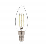 Bec LED, Sage, E14 D&uuml;z - White, E14, 4 W, 6500K, 450 Lm, sticla