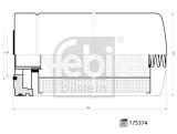 FEBI BILSTEIN 175374 Filtru hidraulic, cutie de viteze automata