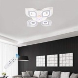 Lustra Led Metis 90W 4 brate 3 culori telecomanda SPN DL75L064
