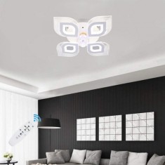 Lustra Led Metis 90W 4 brate 3 culori telecomanda SPN DL75L064 foto